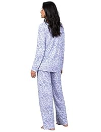 Addison Meadow Pajamas - Conjunto de pijamas para mujer, cuello de corbata