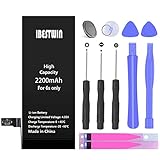Battery for IP 6s, IBESTWIN 2200mAh Battery Replacement Kit for IP 6s with Full Remove Tool Kit and Instruction High Capacity-36 Months Warranty (Only for IP 6s)
