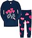 Little Girls Clothes Heart Cotton Sleep Pajamas Cartoon Sets Christmas Children PJs