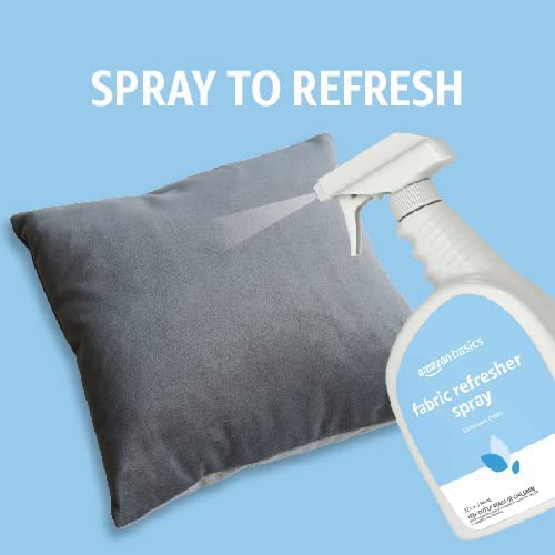 Amazon Basics Fabric Spray, Fabric Freshner, Fresh Scent, 32 fl oz, Pack of 2