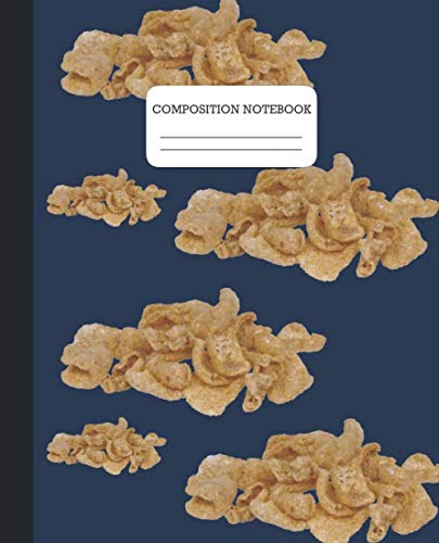 Composition Notebook: Pork Rinds Chicharrones Theme Cover: 100 Page Wide Ruled Notebook