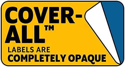 MACO Laser/Ink Jet White Shipping Labels, 6 Per Sheet, 500 Sheets, 3000 Labels Per Box, 3-1/3″x4″ (MML-0600B2)