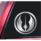 Star Wars Jedi Order Vinyl Decal Sticker (4 Inch, Shiny Chrome)