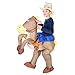 Bodysocks Inflatable Cowboy Piggyback Horse Animal Children's Fancy Dress Costume