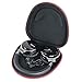 Khanka Hard Travel Case Replacement for COWIN E7 / E7 PRO Active Noise Cancelling Bluetooth Headphones (red)