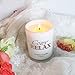 TQQFUN Premium Scented Candles, Soy Wax Candles with Unique Fragrance, Smokeless Candles 45-50 Hours Long Burning Time Perfect for Home Use and Gift Giving, All Natural Aromatherapy（White, 8.8 oz）thumb 3