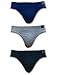 Andrew Scott® Men's 3 Pack Low Rise Bikini Briefs