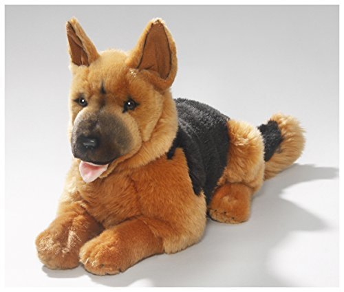 Carl Dick German Shepherd Dog 14 inches, 36cm, Plush Toy, Soft Toy, Stuffed Animal 3265