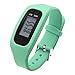 Fitness Tracker Watch, Simply Operation Walking Running Pedometer with calorie burning and steps counting by Bomxy (Mint)