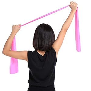 1.5M Elastic Yoga Strap Yoga Stretch Band Pilates Stretch Resistance Band Fitness Exercise Athletic Trainers Accessory