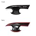 Thenice for 10th Gen Civic Carbon Fiber Grain Exterior Door Handle Bowl Cover Trims for Honda Civic 2016 2017 2018 2019 2020 2021 -No logo
