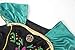 Padete Little Girls Anna Princess Dress Elsa Snow Party Queen Halloween Costume (4 Years, Green)