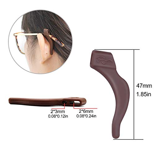 SMARTTOP Eyeglass Ear Grips, Both holes design for glasses holder