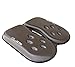 GSeat Ultra Orthopedic Gel and Foam Seat Cushion (Gray) – for Coccyx, Back, Tailbone, Prostate, Postnatal, and Sciatica Pain/Discomfort – Office, Car, Chair, Travel