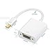 Mini DisplayPort(Thunderbolt) To VGA+Audio 1080P HDTV Adapter for MacBook/iMac/Surface Pro/Thinkpad(Support Audio Without Power Supply)