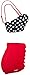 Angerella Polka High Waisted Cute Bikinis Swimwear Bathing Suit (BKI031-R1-L), Red-Two, US6-8=Tag Size L