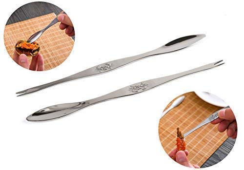 5 Solula+Seafood+Crackers+Forks+6+Piece