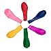 MESHA Balloons Inflate with Water/Hydrogen/Helium for Home Decoration Party/Games Assorted Color 5 inch (72 Pcs) - USA SELLER