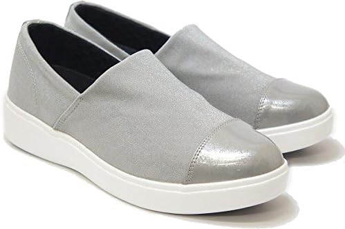 Amazon 防水 撥水 素材 スリッポン スニーカー 靴 シューズ ぺたんこ マインリラックス Akmie193 24 5cm シルバー ノーブランド品 レインシューズ