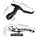 Farbetter Bike Front & Rear Brake Levers, Brakes Cables, V-Brake Caliper Kit, Bicycle Bike V-Brake Setthumb 2