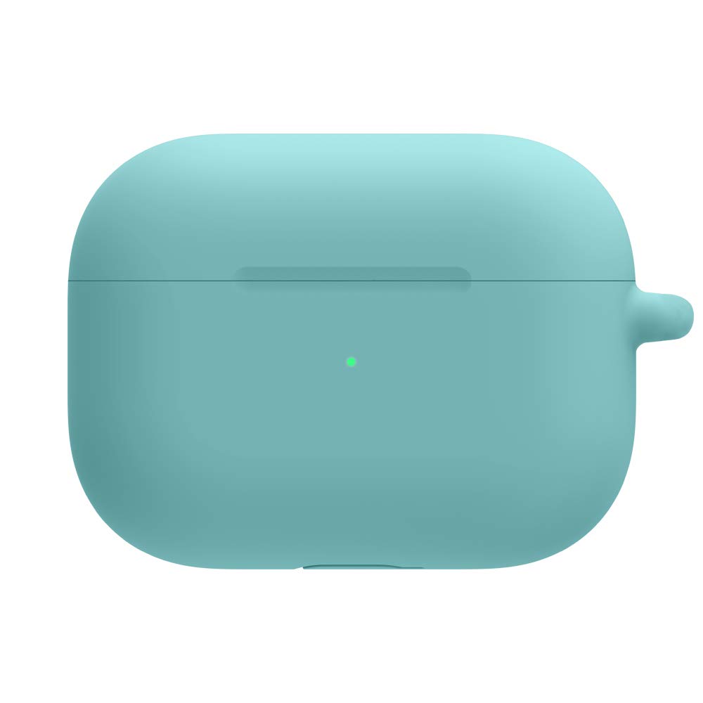 FRTMA Protective Case Compatible with AirPods Pro [2019 Release], Anti-Dust Shockproof Silicone Cover Skin Supports AirPods 3, Ice Sea Blue