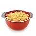 OXO Good Grips 3-Piece Bowl and Colander Set, Red