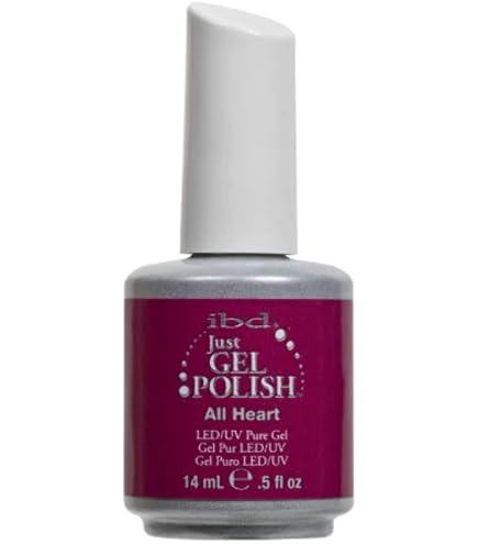 Amazon.com: IBD Just Gel Nail Polish, All Heart, 0.5 Fluid Ounce
