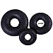 Goughnuts — Dog Toys for Aggressive Chewers | Virtually Indestructible Dog Toys for Medium Breeds Such as Pit Bulls | Heavy Duty Dog Toy | Black