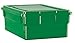 Childcraft Storage Box with Lid - 16 x 11 x 6 inches - Green