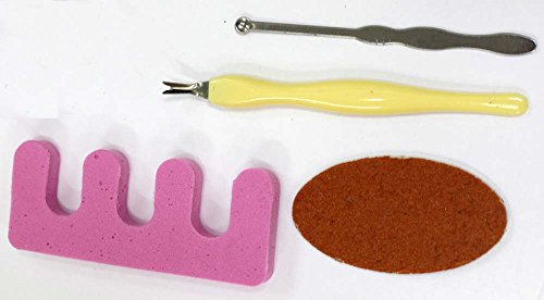 15 Piece Deluxe Set of Professional Manicure & Pedicure Tools - Thumbnail 4