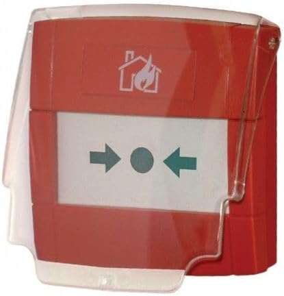 SD Fire Alarms 5x Hinged Call Point Covers for KAC Manual Fire Alarm Call Points