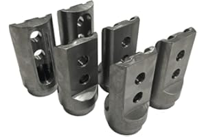 AJK Offroad SET of 6 Weld In Roll Cage Bungs/Connectors - Compatible With Polaris RZR XP1000/Turbo, Turbo S