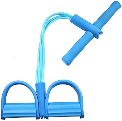 WISDOMLIFE Cuerda para ejercitar piernas, 4 Tubos, multifunción ...