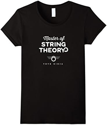 Women's Yoyo Ninja - Master of String Theory Shirt XL Black