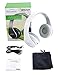 Beyution HiFi Wireless Over-ear Bluetooth Headphones Built in Mic-phone with Retail Package - White