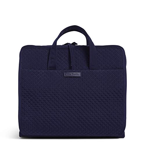 Vera Bradley Microfiber Grand Hanging Travel Organizer, Classic Navy