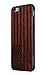 JuBeCo iPhone 6 Wood Bamboo Case Wood Wooden Bamboo iPhone 6/6s case(4.7inch) (us Flag Rosewood)