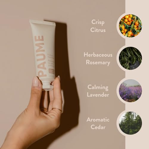 PAUME Probiotic Hand Balm, Non-Greasy, Fast Absorbing, Long Lasting Hydration, Hand Moisturizer for Dry, Chapped, Aging Skin, 60ml