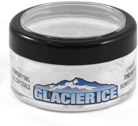 Glacier Ice Crystal Clear Polymer Humidifier Jar