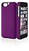 all in case - iPhone 6 Plus/6s Plus Wallet Case - Card Holder - With Mirror and Attachable Strap - Purple