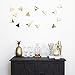 Umbra Confetti Triangles Home Wall Décor – 16 Pack Easy To Install, Self-Adhesive Polished Brass Home Wall Decorations – Modern Wall Art Décor – Great For Living Room, Bedroom - Affects Your Emotions