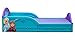 Disney Frozen Sleep and Play Toddler Bed with Attached Guardrails by Delta Children