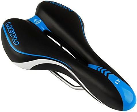 Lietu Widen Road Mountain Gel Comfort Saddle Bike Bicycle Cycling Seat Cushion Pad Cover Anti-Slip Waterproof BLUE
