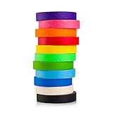 #1 Craft Multi Colored Masking Tape [11 Pack Variety Set - Assorted Color Coded Rolls] – Fun DIY Arts n Supplies Kit for Little Kids