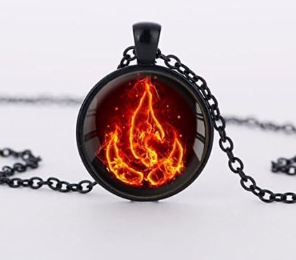 Jewelry tycoonAvatar the Last Airbender Necklace Fire Nation Pendant