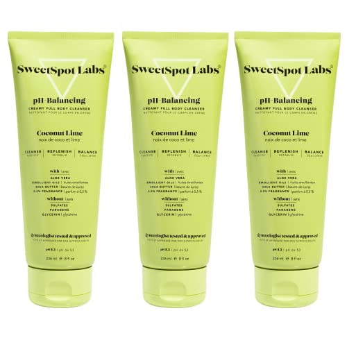 SweetSpot Labs pH Balanced Feminine Wash, Safe for Sensitive & Intimate