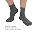 VWELL Toe Socks for Men Women Ankle Cotton Five Fingers Socks Low Cut Athletic Running Socks 4 Pairs Size 8-11