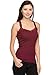 Women's Lace Trim Cotton Jersey Spaghetti Strap Camisole Tank Top