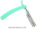 1 Pc Salon Hairdressing Razor - Hair Cut Thinning, Feathering, Trimming, Shaving PaleGreen