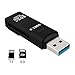 Memory Card Reader M.Way 2 in 1 USB 3.0 Fast Speed SD/TF Slots Card Memory Card Reader For TF, SD, SD-HC, SD-XC, MMC, RS-MMC, Micro Sd Cards